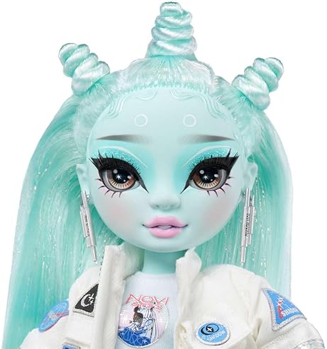 MGA ENTERTAINMENT RAINBOW HIGH SHADOW HIGH ZOOEY ELECTRA LIGHT GREEN DOLL WITH 10 ACCESSORIES GIFT FOR KIDS 4-12
