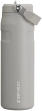 STANLEY ICEFLOW FLIP STRAW 24OZ INSULATED STAINLESS STEEL WATER BOTTLE, LEAK-PROOF, BPA-FREE