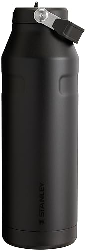 STANLEY ICEFLOW FLIP STRAW 50OZ INSULATED STAINLESS STEEL WATER BOTTLE, LEAK-RESISTANT, BPA-FREE