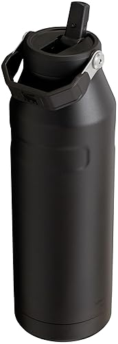 STANLEY ICEFLOW FLIP STRAW 50OZ INSULATED STAINLESS STEEL WATER BOTTLE, LEAK-RESISTANT, BPA-FREE