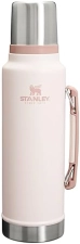 STANLEY CLASSIC 1.5QT INSULATED VACUUM BOTTLE ROSE QUARTZ LEAKPROOF, WIDE MOUTH, BPA-FREE