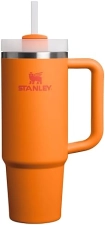 STANLEY QUENCHER 30OZ INSULATED STAINLESS STEEL TUMBLER WITH HANDLE, STRAW 3-POSITION LID