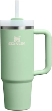 STANLEY QUENCHER 30OZ INSULATED TUMBLER WITH HANDLE, STRAW FLOWSTATE LID BPA-FREE, PISTACHIO