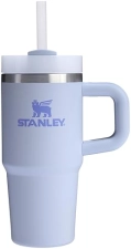 STANLEY QUENCHER 14OZ INSULATED TUMBLER WITH HANDLE, STRAW FLOWSTATE LID BPA-FREE, TRAVEL CUP