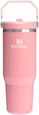 STANLEY ICEFLOW 2.0 30OZ PINK MESA INSULATED STAINLESS STEEL TUMBLER WITH FLIP STRAW HANDLE
