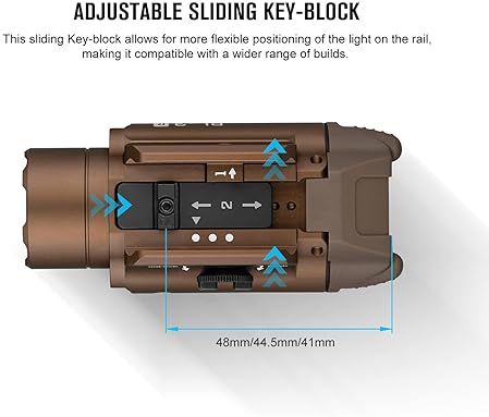 OLIGHT PL-3R VALKYRIE 1500 LUMENS RECHARGEABLE TACTICAL LED WEAPON LIGHT FOR 1913 PICATINNY RAILS