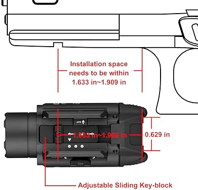 OLIGHT PL-3R VALKYRIE 1500 LUMENS RECHARGEABLE TACTICAL LED WEAPON LIGHT FOR 1913 PICATINNY RAILS