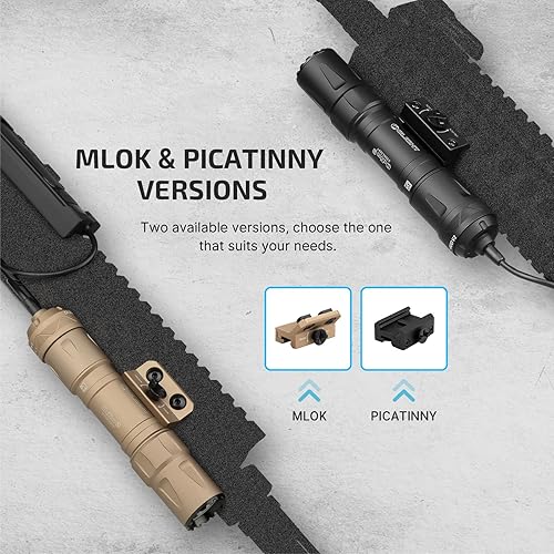 OLIGHT ODIN S 1500 LUMEN RECHARGEABLE TACTICAL WEAPON LIGHT WITH MLOK MOUNT REMOTE SWITCH