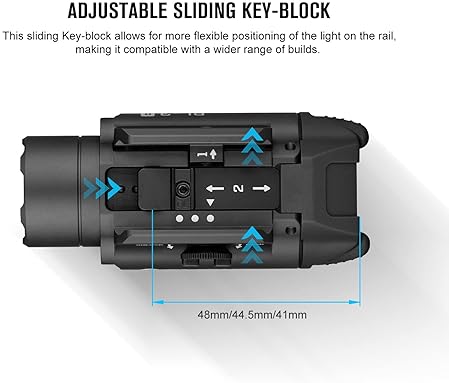 OLIGHT PL-3R VALKYRIE 1500 LUMEN RECHARGEABLE TACTICAL LED WEAPON LIGHT FOR 1913 PICATINNY RAILS