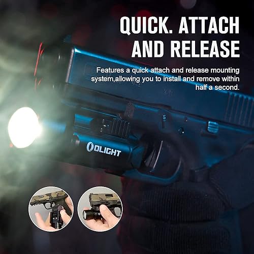 OLIGHT PL-PRO VALKYRIE 1500 LUMEN RECHARGEABLE TACTICAL WEAPON LIGHT WITH RAIL MOUNT STROBE