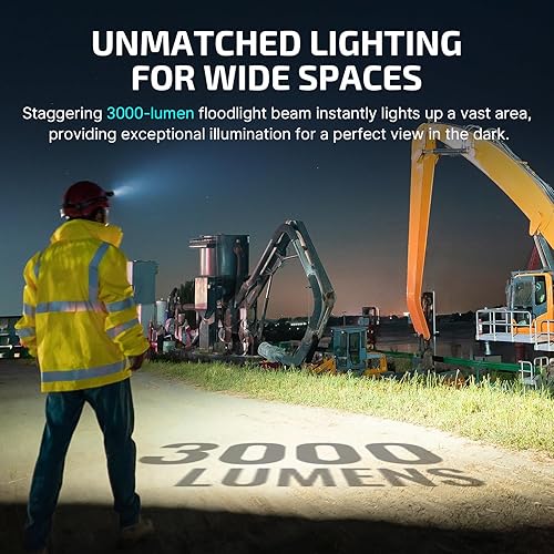 OLIGHT PERUN 3 RECHARGEABLE 3000 LUMENS LED HEADLAMP WITH RED LIGHT, WATERPROOF HEADBAND