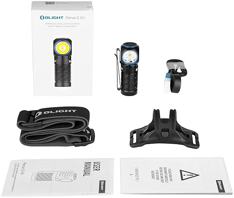 OLIGHT PERUN 2 MINI RECHARGEABLE HEADLAMP 1100 LUMENS LED WITH RED LIGHT FOR HIKING CAMPING