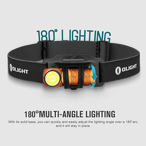 OLIGHT PERUN 2 MINI RECHARGEABLE HEADLAMP 1100 LUMENS LED WITH RED LIGHT FOR OUTDOOR USE