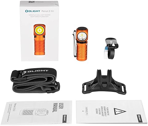 OLIGHT PERUN 2 MINI RECHARGEABLE HEADLAMP 1100 LUMENS LED WITH RED LIGHT FOR OUTDOOR USE