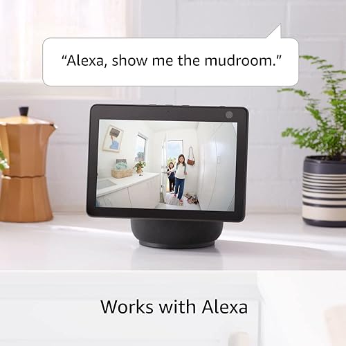 RING INDOOR CAM NEWEST MODEL 1080P HD HOME BUSINESS SECURITY CAMERA, WHITE