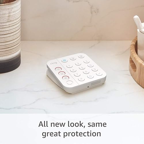 RING ALARM 8-PIECE WIRELESS SMART HOME SECURITY KIT EXPANDABLE, APP CONTROL, ALEXA READY