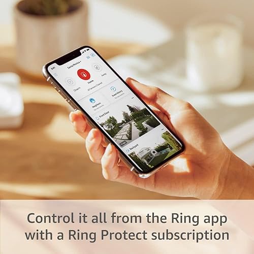 RING ALARM 8-PIECE WIRELESS SMART HOME SECURITY KIT EXPANDABLE, APP CONTROL, ALEXA READY