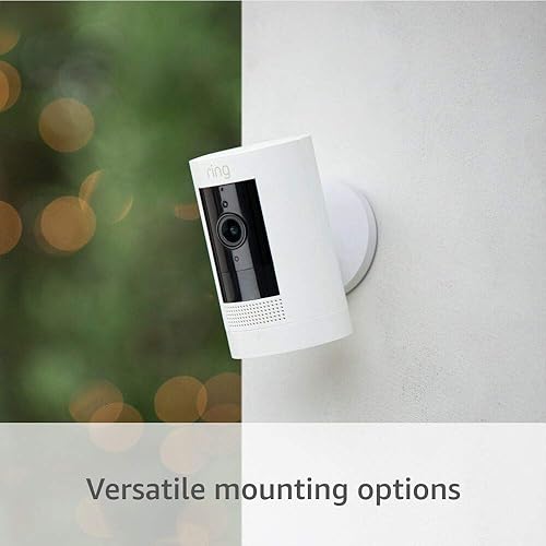 RING STICK UP CAM OUTDOOR 4-PACK WEATHER-RESISTANT, COLOR NIGHT VISION, TWO-WAY TALK, ALEXA