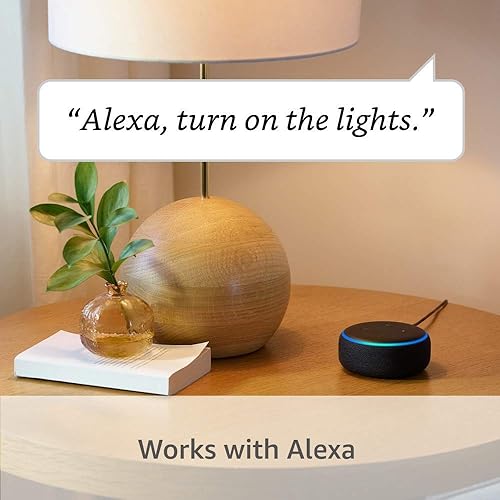 RING ECHO 4TH GEN GLACIER WHITE BUNDLE WITH RING A19 SMART LED BULB SMART HOME SPEAKER KIT