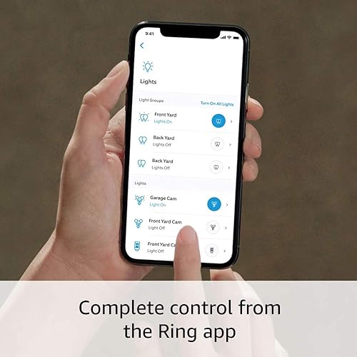 RING OUTDOOR SMART PLUG WIFI REMOTE CONTROL OUTLET FOR HOME AUTOMATION AND SECURITY