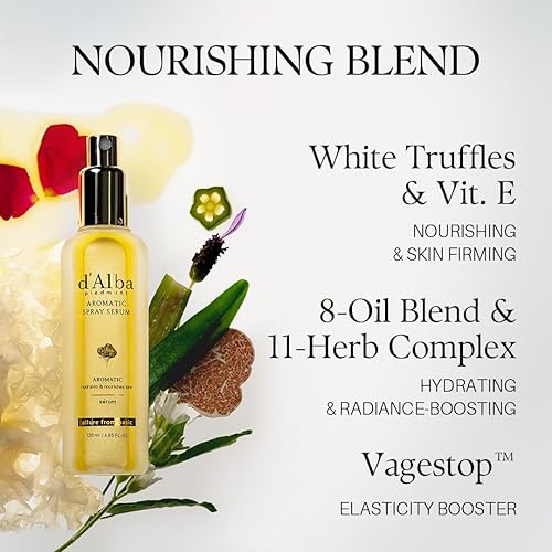 DALBA PIEDMONT WHITE TRUFFLE FACE SERUM SPRAY VEGAN ANTIOXIDANT HYDRATING KOREAN SKINCARE