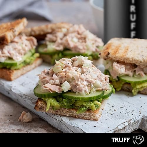 TRUFF GOURMET BLACK TRUFFLE MAYO BUNDLE OF 2 UMAMI SPREAD, NON-GMO, GLUTEN-FREE, CAGE-FREE EGGS