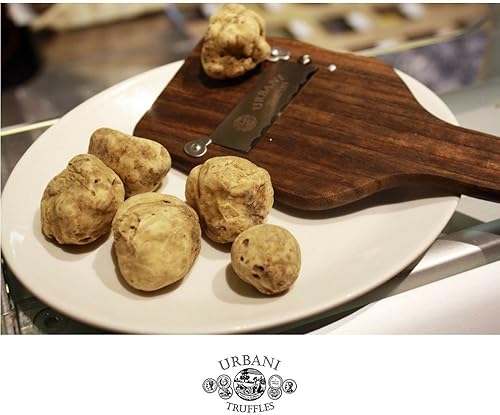 URBANI WOODEN TRUFFLE SLICER - ADJUSTABLE HANDHELD SHAVER FOR CHEESE, MUSHROOMS MORE