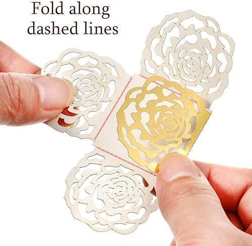 TOYANDONA 100PCS PAPER TRUFFLE WRAPPERS CANDY CUPS FOR BABY SHOWER BRIDAL BIRTHDAY WEDDING