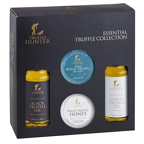 TRUFFLEHUNTER ESSENTIAL TRUFFLE COLLECTION GIFT SET GOURMET LUXURY MUSHROOM SELECTION