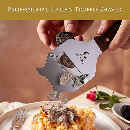 TRUFFLEHUNTER STAINLESS STEEL ADJUSTABLE TRUFFLE SHAVER MANDOLINE SLICER PROFESSIONAL QUALITY