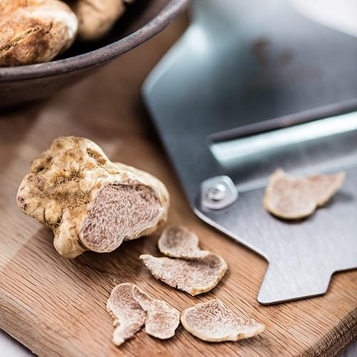 TRUFFLEHUNTER STAINLESS STEEL ADJUSTABLE TRUFFLE SHAVER MANDOLINE SLICER PROFESSIONAL QUALITY