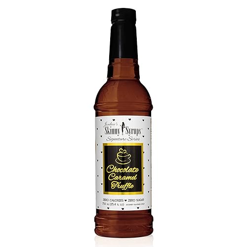 JORDANS SKINNY SYRUPS SUGAR-FREE CHOCOLATE CARAMEL TRUFFLE FLAVOR LOW-CALORIE SWEETENER