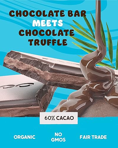 ALTER ECO SILK VELVET TRUFFLE THINS CHOCOLATE BAR ORGANIC, GLUTEN SOY-FREE, NON-GMO, FAIR TRADE