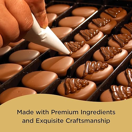 GODIVA HOLIDAY ASSORTED CHOCOLATE TRUFFLE GIFT BOX MILK, DARK WHITE CHOCOLATES, 6 PC