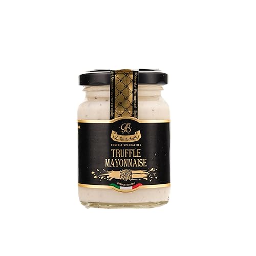 LA RUSTICHELLA BLACK TRUFFLE DIP SAUCE SET KETCHUP, MAYO HONEY MUSTARD 3.2-3.5OZ