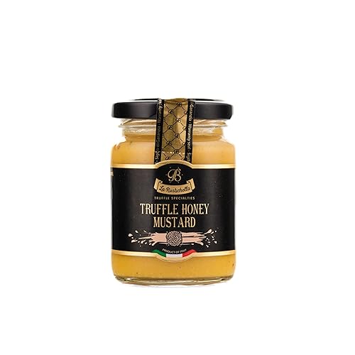 LA RUSTICHELLA BLACK TRUFFLE DIP SAUCE SET KETCHUP, MAYO HONEY MUSTARD 3.2-3.5OZ