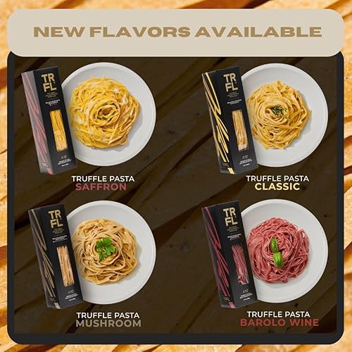 TRFL TRUFFLE BAROLO TAGLIOLINI PASTA ITALIAN EGG NOODLES WITH 3 TRUFFLE 4 BAROLO, 250G