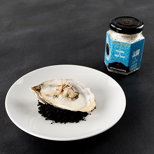 SABATINO TARTUFI ALL NATURAL TRUFFLE SALT 4 OZ SICILIAN SEA SALT, KOSHER, NON-GMO CERTIFIED