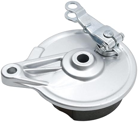 CADUFUELLY MINI BIKE REAR DRUM BRAKE SHOE KIT WITH CHAIN TENSIONER FOR COLEMAN CT200U AXIS M200