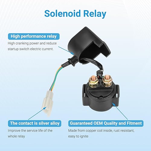 EOPOAYI ELECTRIC WIRING HARNESS KIT FOR TAOTAO COOLSTER 110CC 125CC ATV WITH IGNITION CDI PARTS