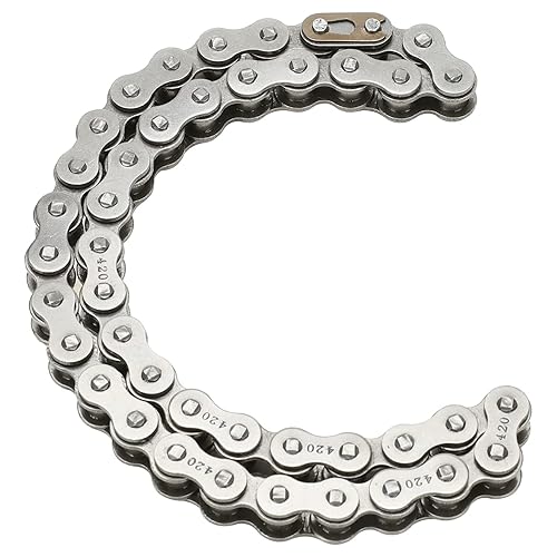 FVRITO 420 DRIVE CHAIN FOR MINI BIKE COLEMAN CT200U BT200X BAJA WARRIOR 42 90 LINK ROLLER CHAIN