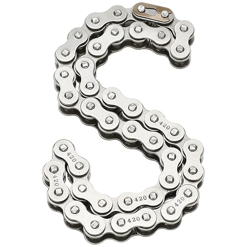 FVRITO 420 DRIVE CHAIN FOR MINI BIKE COLEMAN CT200U BT200X BAJA WARRIOR 42 90 LINK ROLLER CHAIN