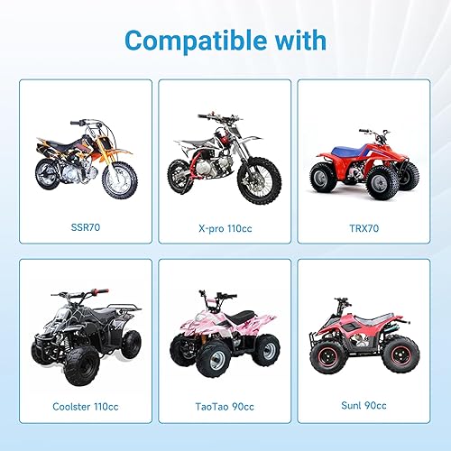 EOPOAYI PIT BIKE WIRING HARNESS ELECTRIC START FOR 50CC-125CC TAOTAO SSR X-PRO DIRT BIKES ATV PARTS