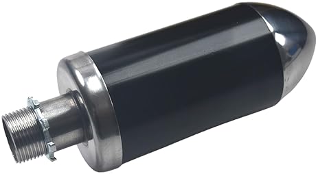 LZEVIAERI EXHAUST PIPE WITH MUFFLER FOR COLEMAN CT200U BT200X HONDA GX160 GX200 PREDATOR 212CC GO KART