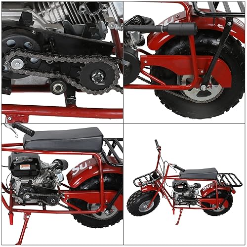 YOXUFA 420 MINI BIKE CHAIN FOR COLEMAN CT200U BT200X BAJA WARRIOR TRAILMASTER 42 90 LINKS