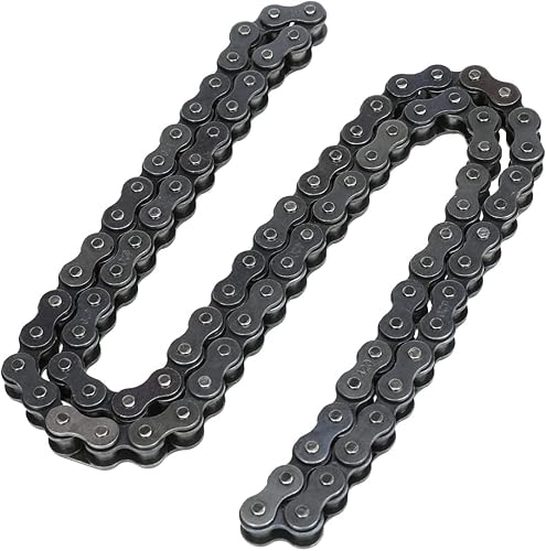 YOXUFA 420 MINI BIKE CHAIN FOR COLEMAN CT200U BT200X BAJA WARRIOR TRAILMASTER 42 90 LINKS