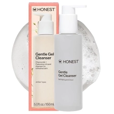 HONEST BEAUTY GENTLE GEL DAILY FACE CLEANSER VEGAN, HYDRATING CALMING FOR SENSITIVE SKIN, 5 OZ