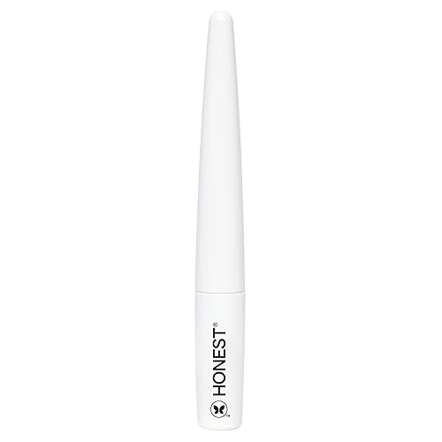 HONEST BEAUTY BLACK LIQUID EYELINER 0.58OZ LONGLASTING, SMUDGE FLAKE PROOF, VEGAN