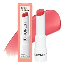 HONEST BEAUTY VEGAN TINTED LIP BALM MOISTURIZING, ANTIOXIDANT ACAI AVOCADO OIL, FRUIT PUNCH