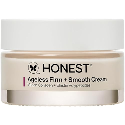 HONEST BEAUTY AGELESS FIRM SMOOTH CREAM WITH VEGAN COLLAGEN FRAGRANCE-FREE, VEGAN, 1.7OZ